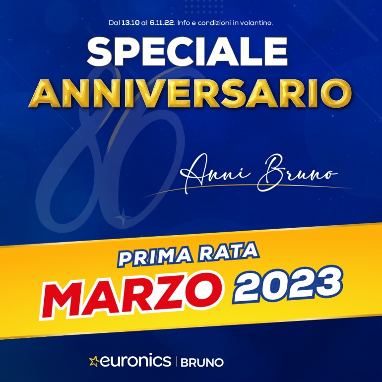 SPECIALE ANNIVERSARIO